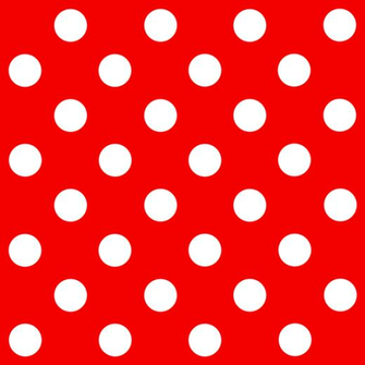 Red And White Polka Dots Pattern