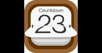 Countdown For Wedding Vacation Christmas Graduation Baby Concert