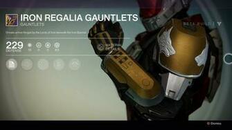 Iron Banner Armor