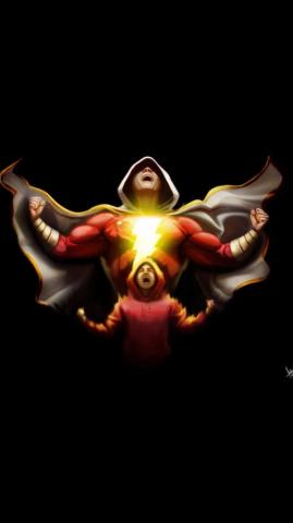 Shazam Transform Dc Comics Superhero Art Wallpaper