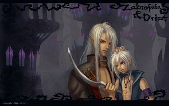 Zaknafein And Drizzt Wallpaper By Athena Erocith