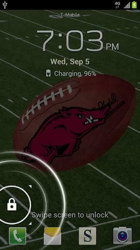 Bigger Arkansas Razorbacks Wallpaper For Android Screenshot