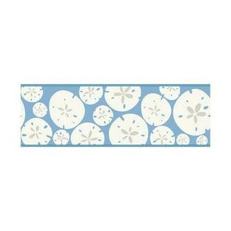 York Wallcoverings Bistro Dollar Floral Botanical Border Wallpaper