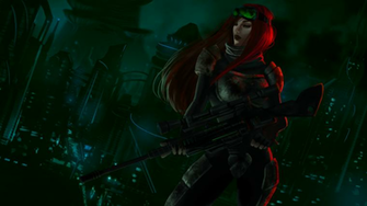 Caitlyn With A Rifle League Of Legends Wallpaper