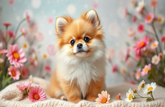 Teacup Pomeranian Wallpaper