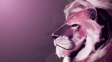 Lion Art Wallpaper On