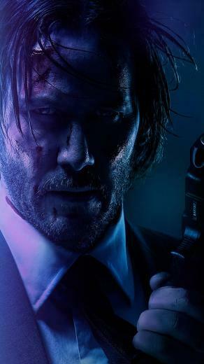 John Wick Chapter Phone Wallpaper In