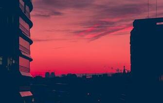 Wallpaper The Sky City Dawn Street Building