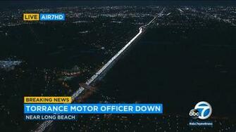 Torrance Motorcycle Officer Hurt In Multi Vehicle Crash On