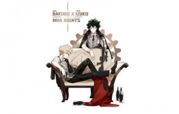 Wallpaper Fanart Boku No Hero Academy My Academia Bakugou