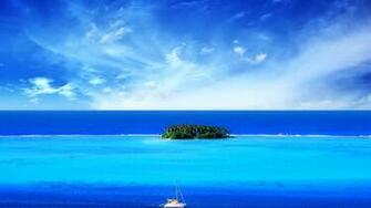 HD Tropical Island Beach Paradise Wallpaper And Background
