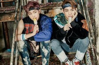Bts Rap Monster Teaches V English Video Koreaboo