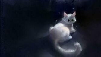 And Kittens Speed Painting By Apofiss Yang Wallpaper