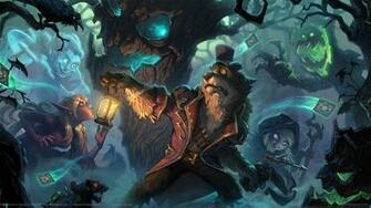 Hearthstone Heroes Of Warcraft The Witchwood Wallpaper