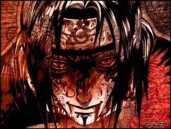 Itachi Uchiha Sharingan Eyes Cool Anime Picture HD Wallpaper