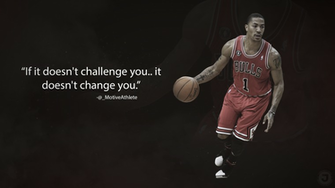 Derrick Rose Motivational Wallpaper By Jamessstudios