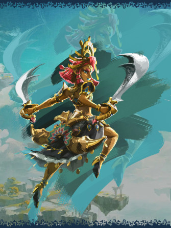 The Legend Of Zelda Tears Kingdom Riju Wallpaper Cat