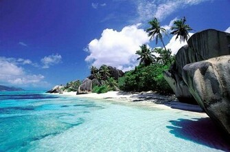 Seychelles Beach High Quality And Resolution Wallpaper