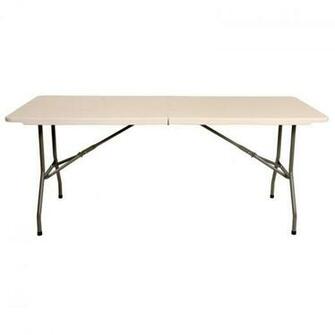 Wallpaper Pasting Indoor Outdoor Off White Plastic Table New Thumbnail