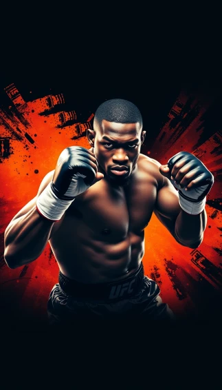 Israel Adesanya Phone Wallpaper