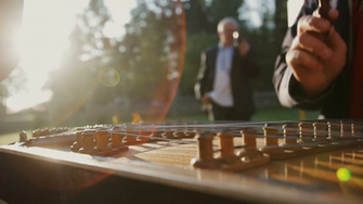 Ukrainian Folk Artist Plays The Traditional Music