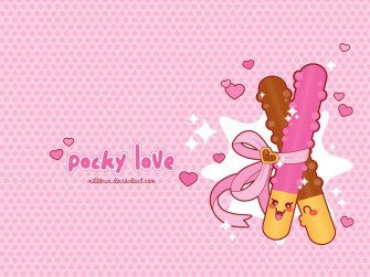 Pocky Love Wallpaper By Milkbun