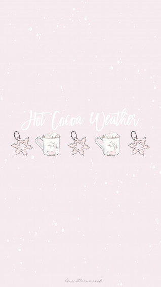 Cute Winter Weather Phone Wallpaper