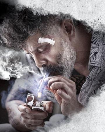 Kadaram Kondan Vikram Smoking For Desktop Or Mobile