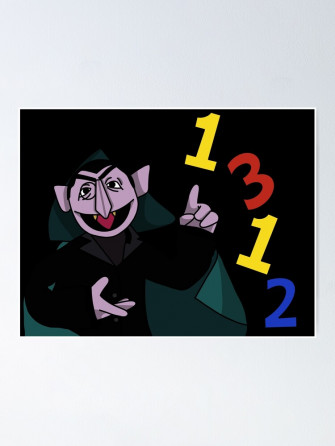Count Poster By Rachelman