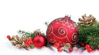 Christmas Ornament Background HD Full Wallpaper