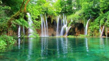 Emerald Flows Wallpaper Rivers Nature In Jpg Format For