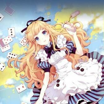 Ios7 Alice In Wonderland Parallax HD iPhone iPad Wallpaper