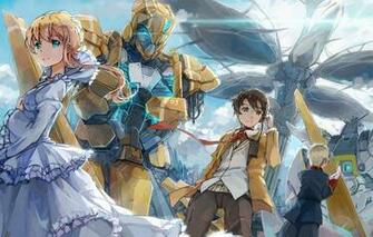 Wallpaper Girl Anime Robots Art Guys Aldnoah Zero Inaho