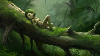 Forest Sleep Art Wallpaper For X Resolution