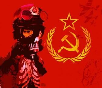 Soviet Propaganda Wallpaper