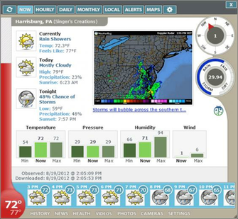 Your Personal Real Time Windows Desktop Weather Station
