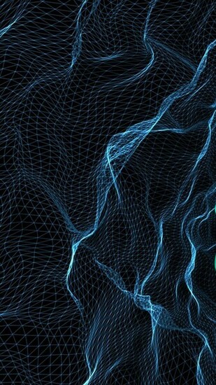 3d Network For iPhone Plus Wallpaper