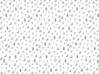 Cool Music Notes Background Anime