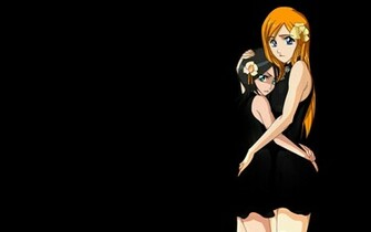 Bleach Inoue Orihime Kuchiki Rukia Wallpaper Anime