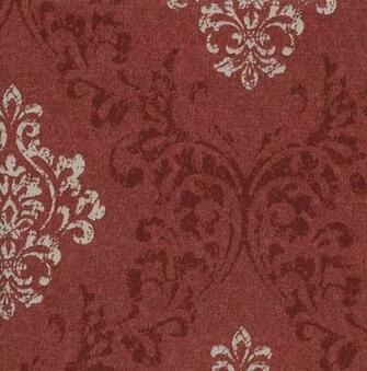 Light Grey Red Cg97138 Virginia Damask Wallpaper Kitchen Bathroom
