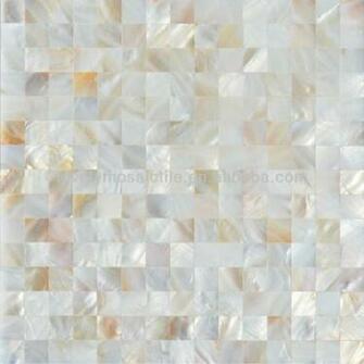 Mother Of Pearl Shell Chips For Background Hotel Axb005 White