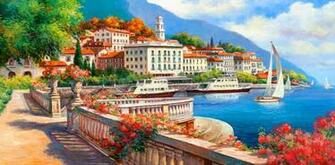 Lake Como Wallpaper Records