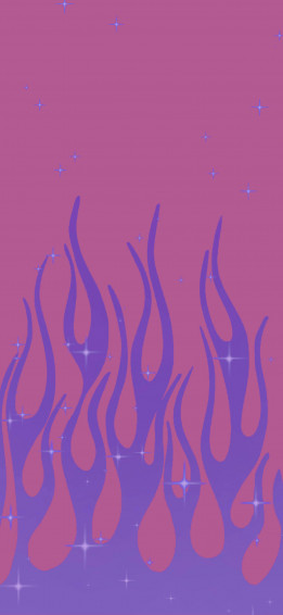 Pink And Purple Flame Wallpaper Aesthetic iPhone