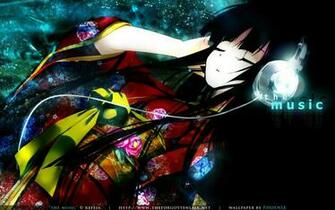 Jigoku Shojo Hell Girl Headphones Wallpaper