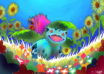 Ivysaur By Faezza