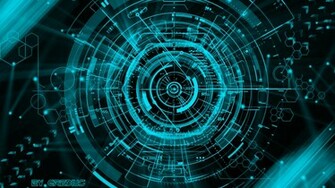 Red Techno Wallpaper Displaying Image For