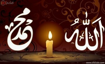 Allah Name Wallpaper Calligraphy Jpg