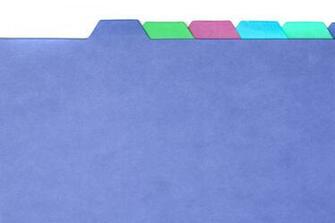 Stock Photo Blank Folder Dividers With Tabs Imagelive