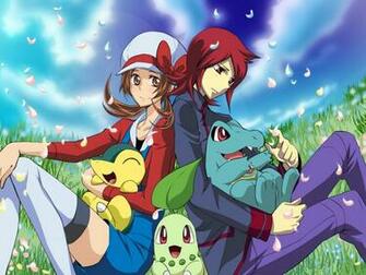 Anime Pokemon Cyndaquil Chikorita Totodile