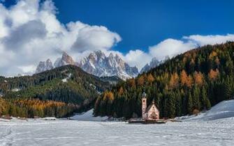 Wallpaper Bolzano Alps Mountain Landscape Spring
